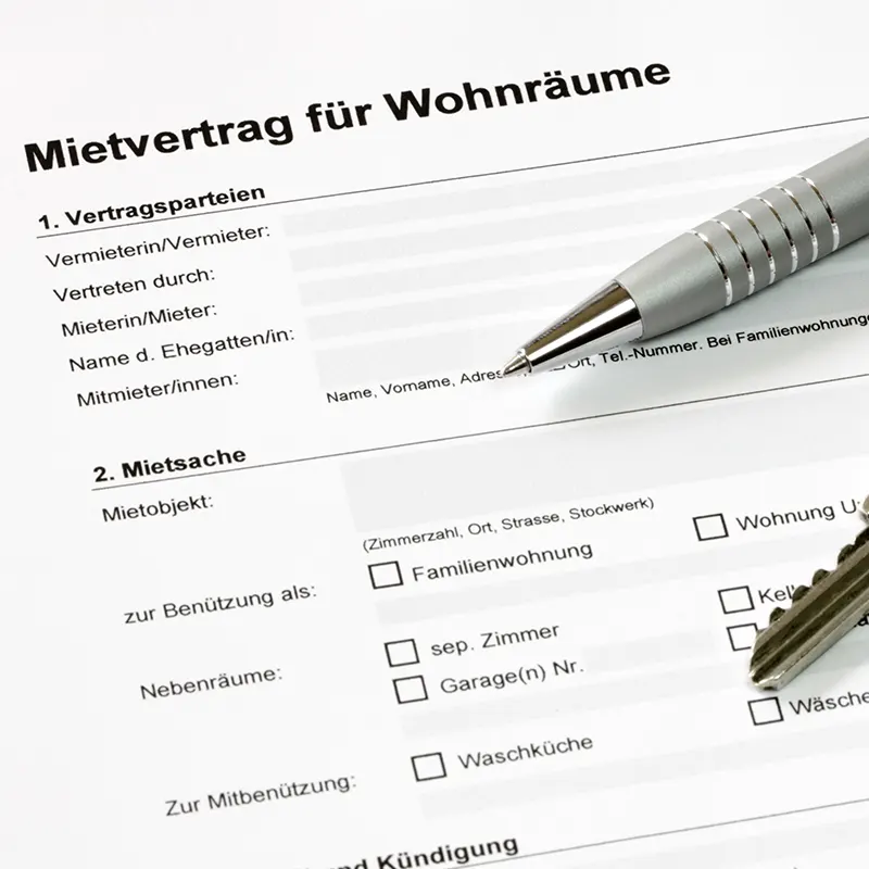 Mietvertrag
